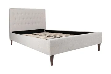 Emilia Sängram 120x200 cm - Ljusbeige - Products - Möbler - Säng - Sängram & sängstomme