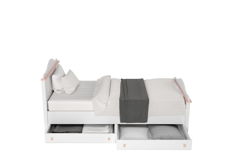 Hilts Sängram 90x200 cm, Grön