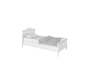 Hilts Sängram 90x200 cm - Vit/Rosa - Products - Möbler - Säng - Sängram & sängstomme