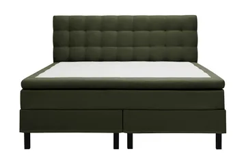 HVILA Classic Komplett Sängpaket 160x200 cm Kontinentalsäng med rutad sänggavel