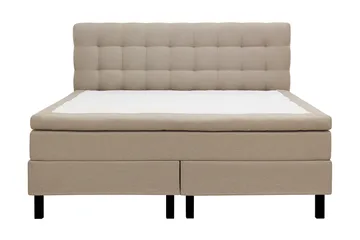 HVILA Classic Komplett Sängpaket 180x200 cm Kontinentalsäng med rutad sänggavel