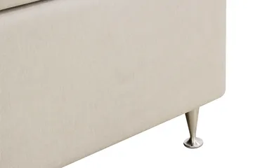 HVILA Premium Kontinentalsäng 180x200 cm - Ljusbeige Tyg - Products - Möbler - Säng - Kontinentalsäng