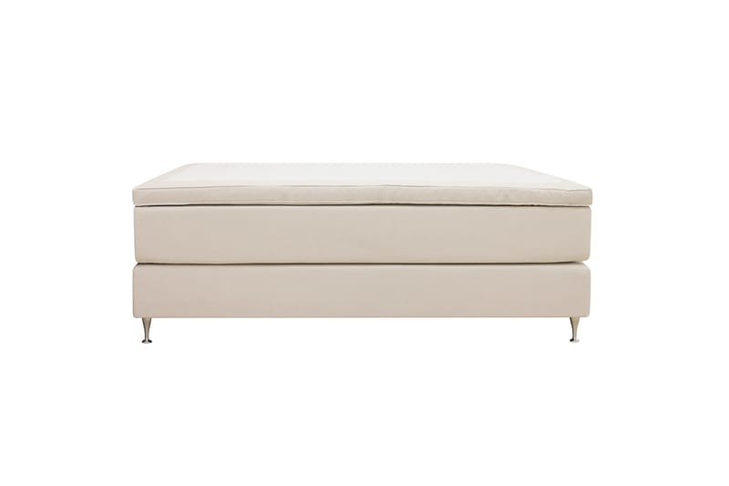 HVILA Premium Kontinentalsäng 180x200 cm - Ljusbeige Tyg - Products - Möbler - Säng - Kontinentalsäng