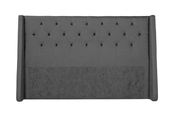 Imperia Komplett Sängpaket 210x210 cm Kontinentalsäng med gavel - Mörkgrå - Products - Möbler - Säng - Kontinentalsäng