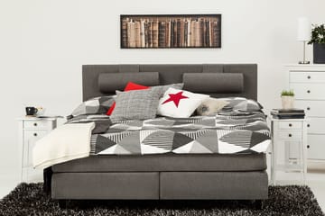 James Kontinentalsäng 160x200 cm - Ljusgrå - Products - Möbler - Säng - Kontinentalsäng