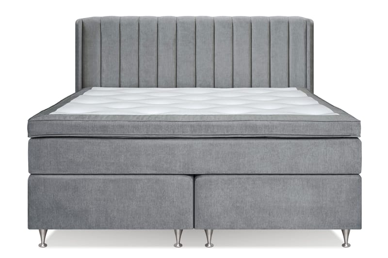 Joluma Sängpaket Fast/Medium 160x200 cm - (+Fler val) 160x200 cm Grå - Products - Möbler - Säng - Kontinentalsäng