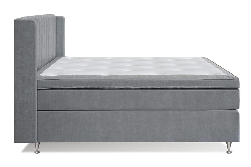 Joluma Sängpaket Fast/Medium 160x200 cm - (+Fler val) 160x200 cm Grå - Products - Möbler - Säng - Kontinentalsäng