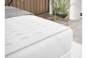 Leckersbo Komplett Sängpaket Kontinentalsäng med förvaring 140x200 cm - Beige - Products - Möbler - Säng - Komplett sängpaket