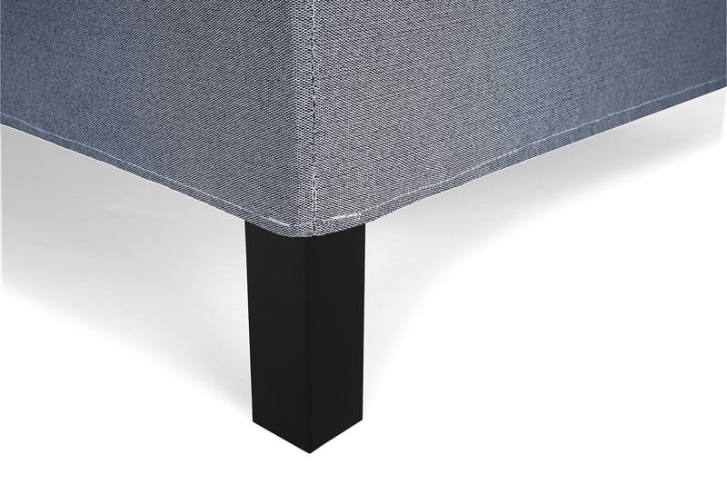 Lucky Komplett Sängpaket 120x200 Skum Slät Sänggavel - Nackkudde Stor Mörkblå - Products - Möbler - Säng - Enkelsäng
