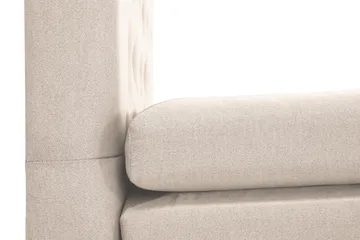 Lucky Komplett Sängpaket 120x200 Polyeter Diamant Sänggavel - Beige - Products - Möbler - Säng - Enkelsäng