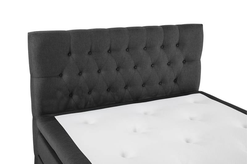 Lucky Komplett Sängpaket 120x200 Polyeter Diamant - Svart/Grå - Products - Möbler - Säng - Enkelsäng