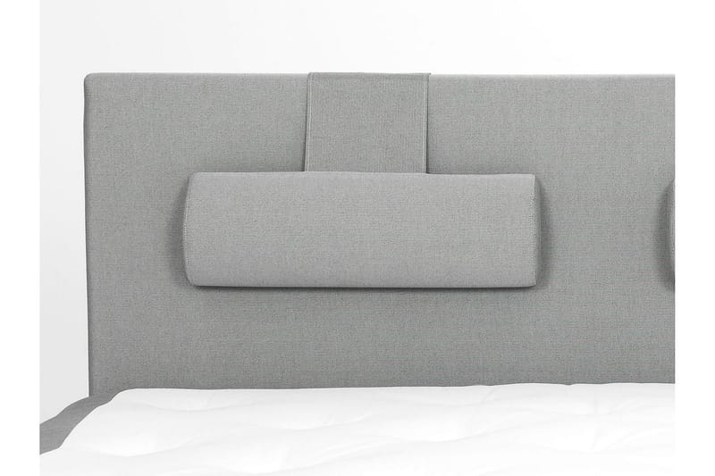 Lucky Komplett Sängpaket 140x200 Memory Slät Sänggavel  N - Nackkudde Stor Mellangrå - Products - Möbler - Säng - Kontinentalsäng
