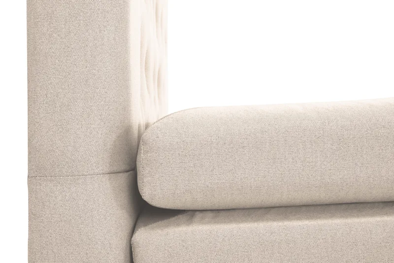 Lucky Komplett Sängpaket 180x200 Latex Diamant Sänggavel - Nackkudde Liten Beige - Products - Möbler - Säng - Kontinentalsäng