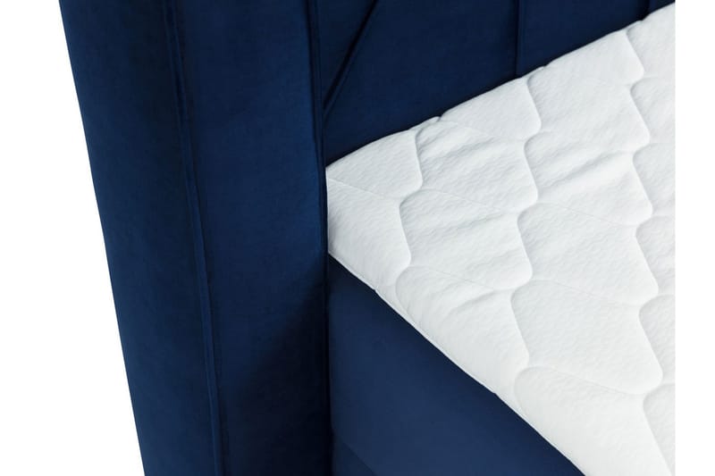 Lyckorna Kontinentalsäng 160x200 cm LED-belysning - Grå - Products - Möbler - Säng - Säng med förvaring