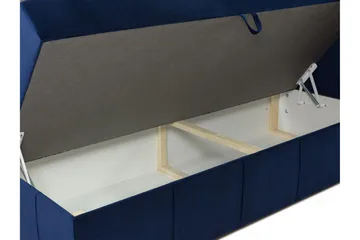 Lyckorna Kontinentalsäng 180x200 cm LED-belysning - Grå - Products - Möbler - Säng - Säng med förvaring