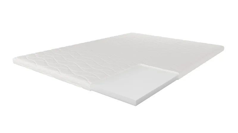 HVILA Memory Bäddmadrass med tryckavlastande memoryskum 140x200 cm - 7 cm Mjuk/Medium, Tvättbar klädsel - Products - Möbler - Säng - Madrass - Bäddmadrass