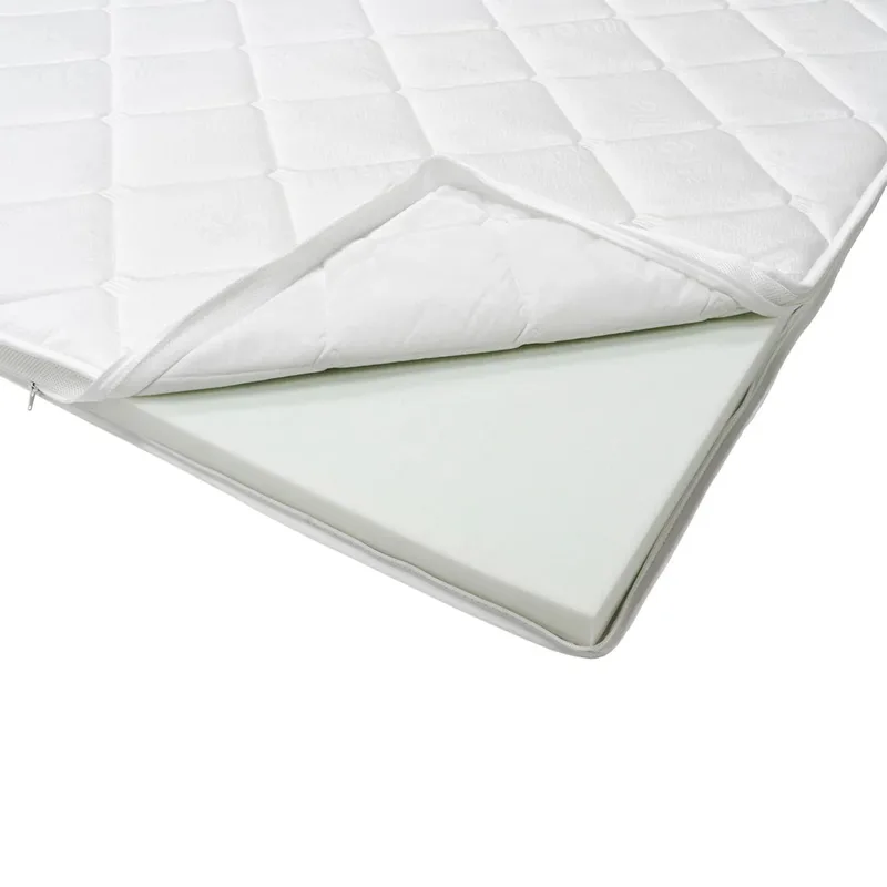 HVILA Vändbar Sommar- & Vintersida, Bäddmadrass 180x200 cm – 7 cm Mjuk/Medium, Polyeterskum, Tvättbar Klädsel - Products - Möbler - Säng - Madrass - Bäddmadrass