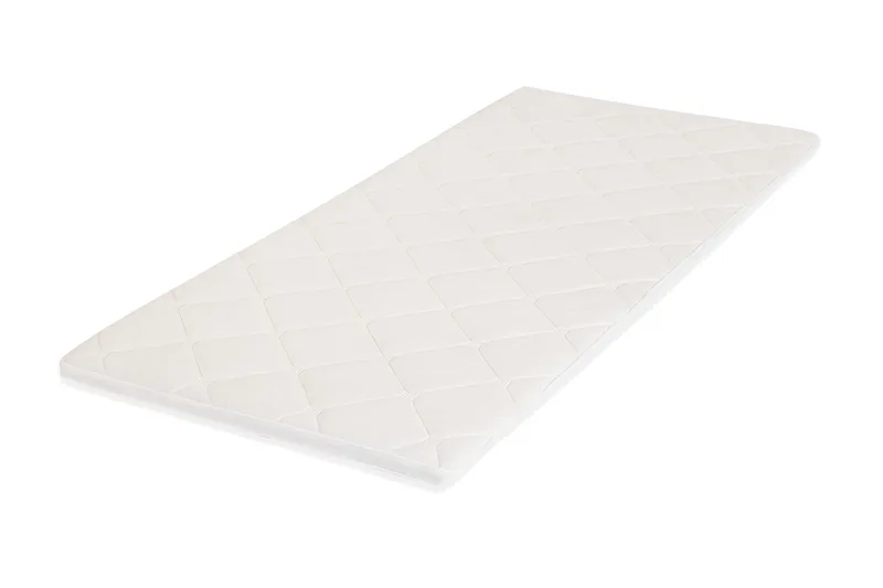 HVILA Vändbar Sommar- & Vintersida, Bäddmadrass 90x200 cm – 7 cm Mjuk/Medium, Polyeterskum, Tvättbar Klädsel