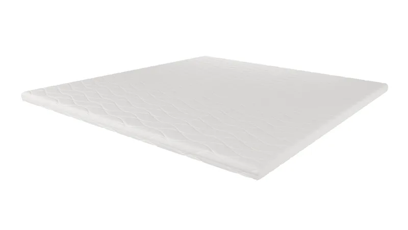 HVILA Punktelastisk Latex Bäddmadrass 160x200 cm – 7 cm Medium/Fast med Tvättbar Klädsel