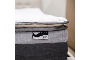 Resårmadrass Harmony Top Pocket - Vit/Grå - Products - Möbler - Säng - Madrass - Bäddmadrass