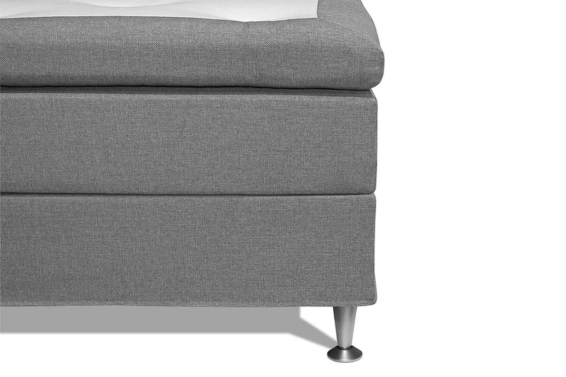 Meja Kontinentalsäng 120x200 - Ljusgrå - Products - Möbler - Säng - Enkelsäng