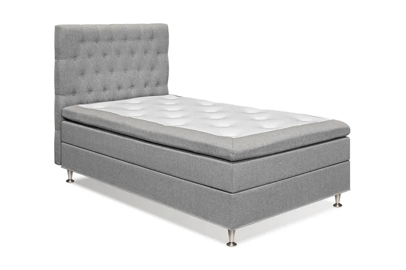 Meja Kontinentalsäng 120x200 - Ljusgrå - Products - Möbler - Säng - Enkelsäng