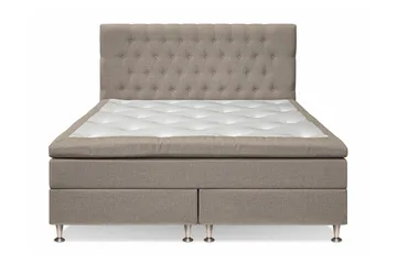 Utan sänggavel - Brun