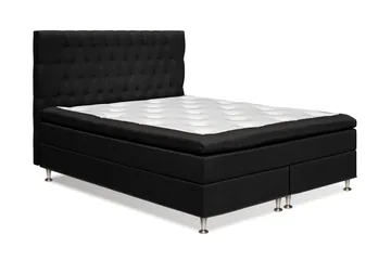 Meja Sängpaket 160x200 - Svart - Products - Möbler - Säng - Kontinentalsäng