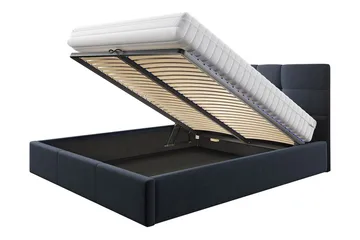 Nieres Förvaringssäng 180x200cm - Mörkgrå - Products - Möbler - Säng - Säng med förvaring