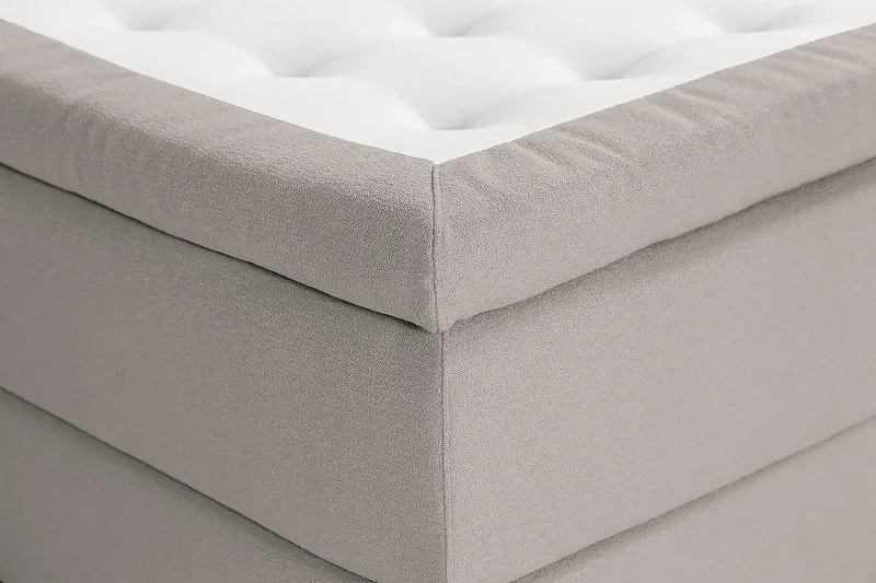 Oslo Lyx Kontinentalsäng 120x200 cm - Grå - Products - Möbler - Säng - Kontinentalsäng
