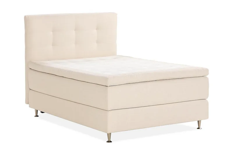 Oslo Lyx Kontinentalsäng 120x200 cm - Ljusbeige - Products - Möbler - Säng - Kontinentalsäng