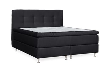 Oslo Lyx Sängpaket 160 knappar loop 20 - Svart - Products - Möbler - Säng - Kontinentalsäng