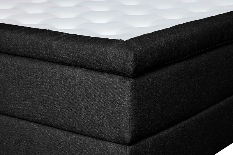 Oslo Lyx Sängpaket 160 knappar loop 20 - Svart - Products - Möbler - Säng - Kontinentalsäng