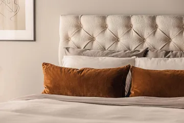 Oslo Lyx Sängpaket Kontinentalsäng 140x200 cm - Ljusbeige - Products - Möbler - Säng - Kontinentalsäng