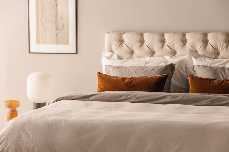 Oslo Lyx Sängpaket Kontinentalsäng 180x200 cm - Ljusbeige - Products - Möbler - Säng - Kontinentalsäng