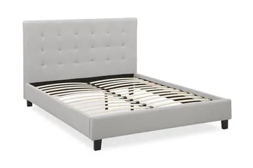 Rochelle Sängram 140x200  Grå - Grå - Products - Möbler - Säng - Sängram & sängstomme