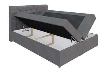 Roma Sängpaket 120x200 cm - Grå - Products - Möbler - Säng - Komplett sängpaket