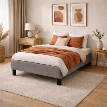 Säng Somnia Family Komplett Grå - 80x200 cm - Products - Möbler - Säng - Enkelsäng