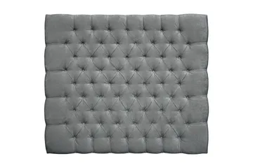 Celine  Sänggavel 120 cm, Grå/Sammet