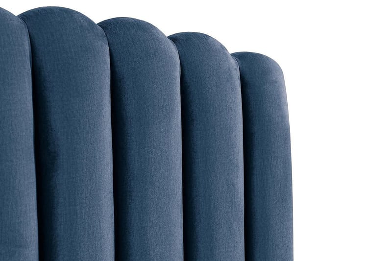 Davia Sänggavel 140 cm - Mörkblå/Sammet - Products - Möbler - Säng - Sängtillbehör & sänggavel - Sänggavel