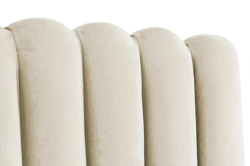 Davia Sänggavel 180 cm - Beige/Sammet - Products - Möbler - Säng - Sängtillbehör & sänggavel - Sänggavel