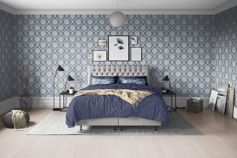 Joluma Sänggavel 160 Knappar - Ljusgrå - Products - Möbler - Säng - Sängtillbehör & sänggavel - Sänggavel