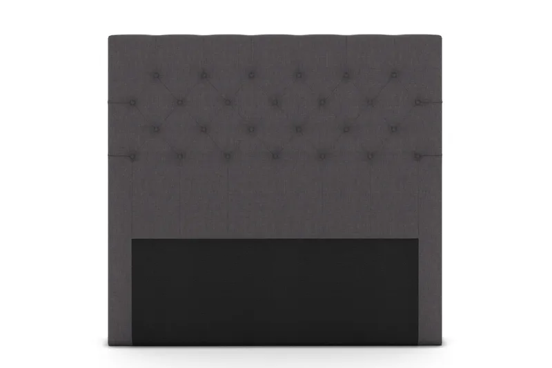 Select Djuphäftad Sänggavel 140 cm, Mörkgrå