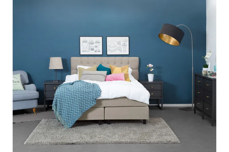 Wynne Sänggavel 160 cm - Beige - Products - Möbler - Säng - Sängtillbehör & sänggavel - Sänggavel