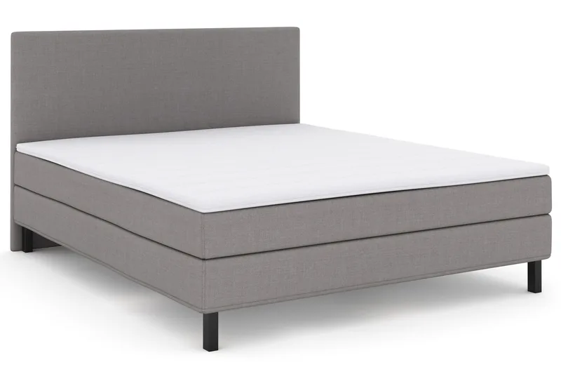 Select No 1 Kontinentalsäng 180x200 - Ljusgrå - Products - Möbler - Säng - Kontinentalsäng