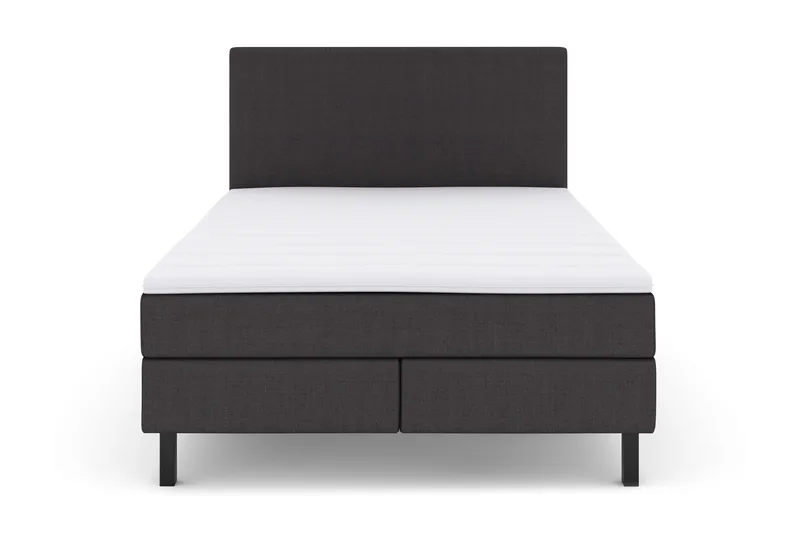 Select No 2 Komplett Sängpaket 140x200, Mörkgrå/Svart