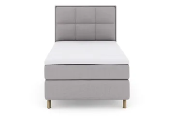 Select Rutig Sänggavel 120 cm - Ljusgrå