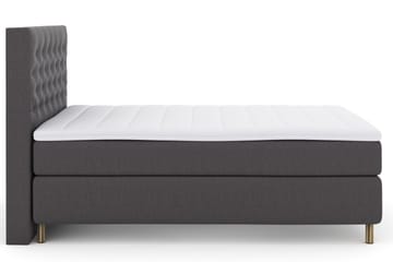 Select No 3 Komplett Sängpaket 140x200 Fast - Mörkgrå/Koppar - Products - Möbler - Säng - Kontinentalsäng