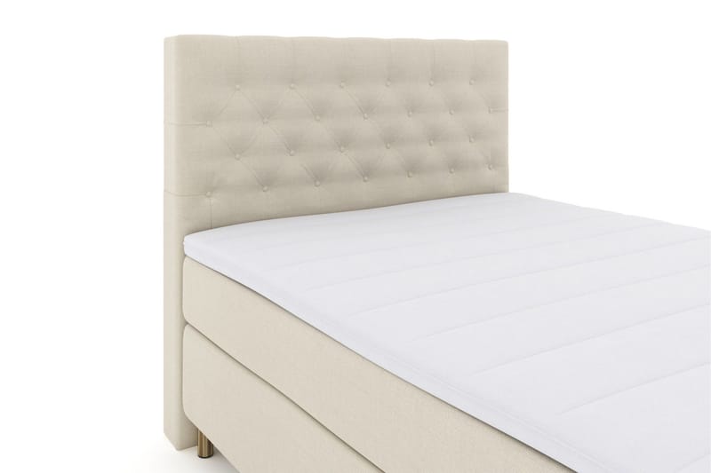 Select No 3 Komplett Sängpaket 160x200 Fast - Beige/Koppar - Products - Möbler - Säng - Kontinentalsäng