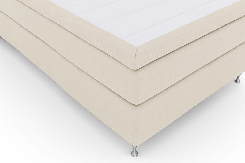 Select No 4 Komplett Sängpaket 120x200 Fast - Beige/Silver - Products - Möbler - Säng - Enkelsäng